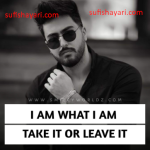 attitude shayari